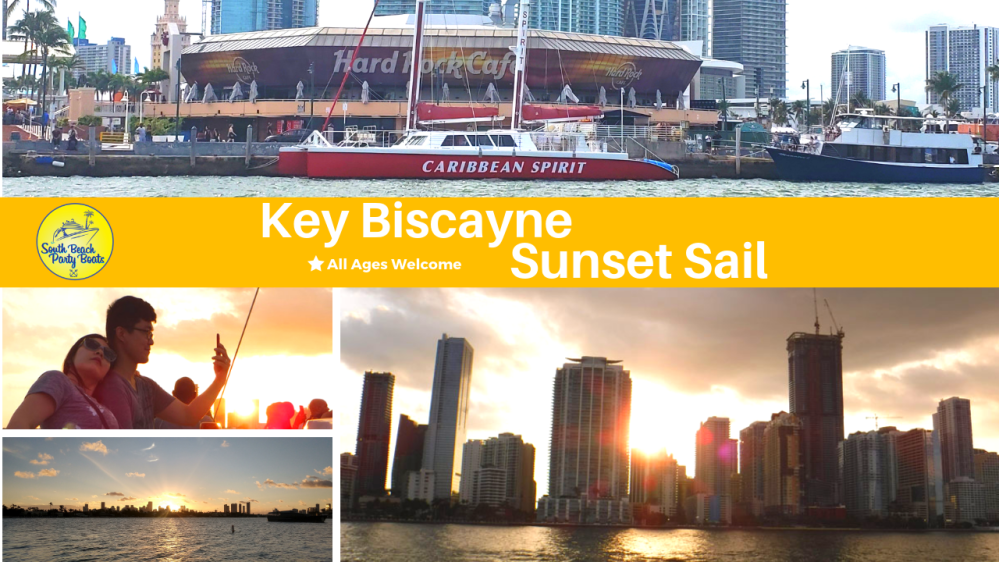 Key Biscayne South Beach Party Boats Cruise