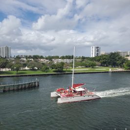 Sailing Catamaran in Hollywood Florida
