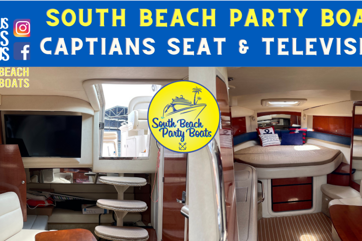 a room that has a sign on the screen