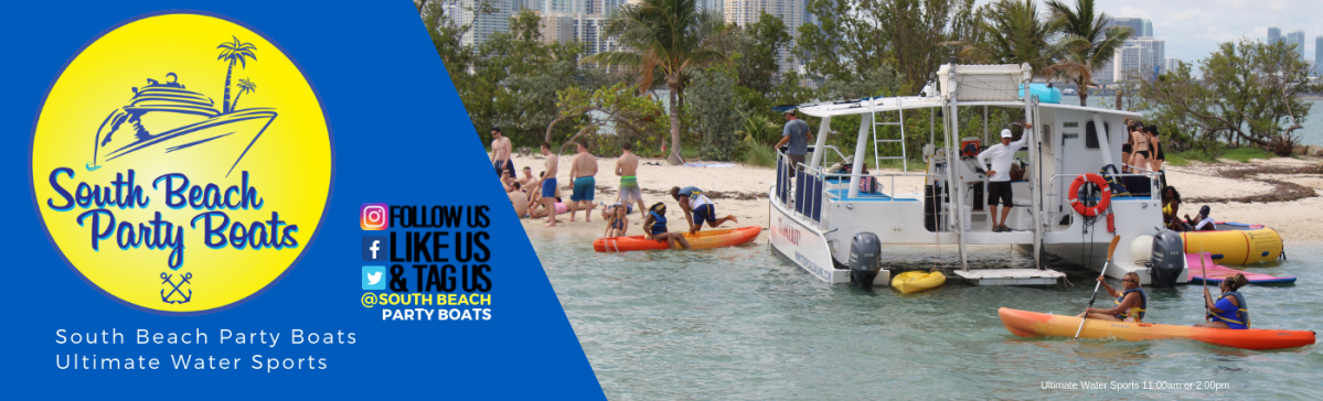 South-Beach-PartY-Boats-Ultimate-Water-Sports a group of people on a boat