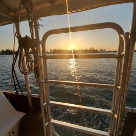 a bridge over a body of water
